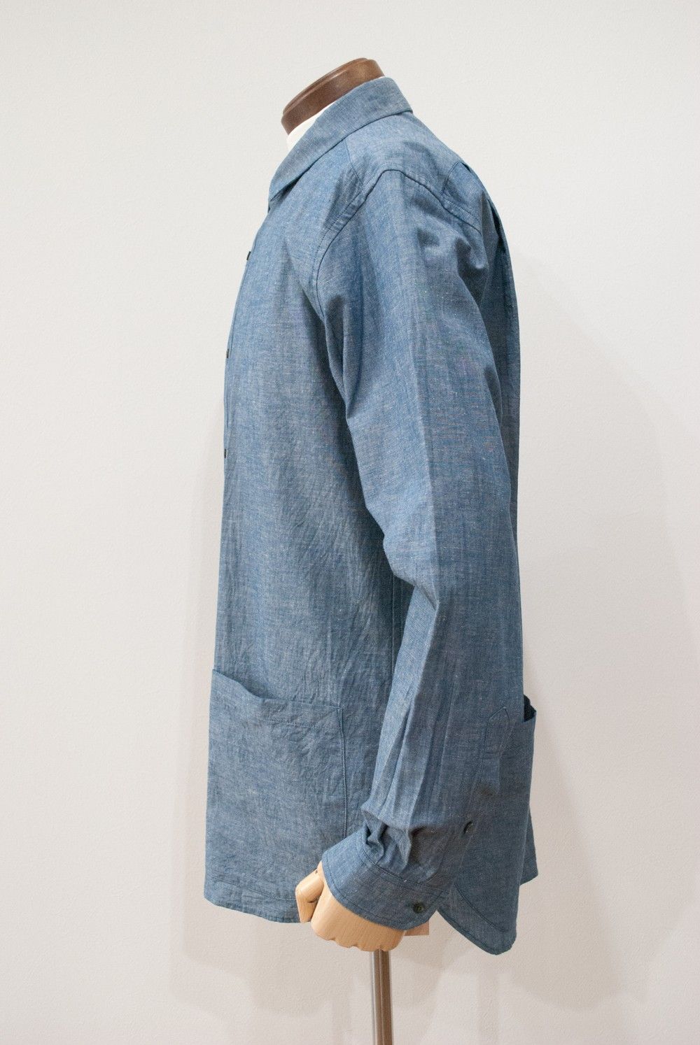 LINEN SUNDAY SHIRTS(DARK SLATE)【一番人気】【ユニセックス】