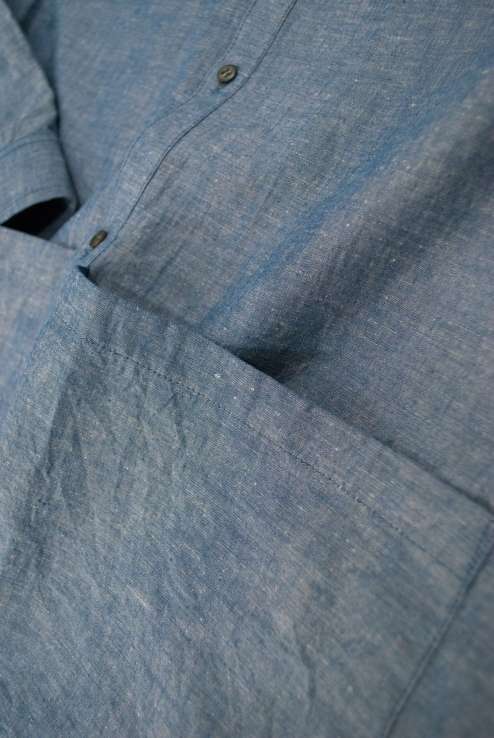 LINEN SUNDAY SHIRTS(DARK SLATE)【一番人気】【ユニセックス】
