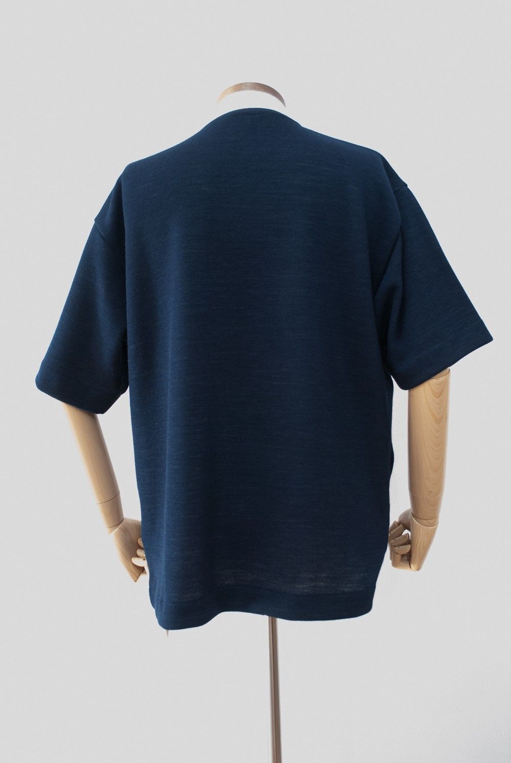 【16SS】ルーズVネックニットTee(NAVY)