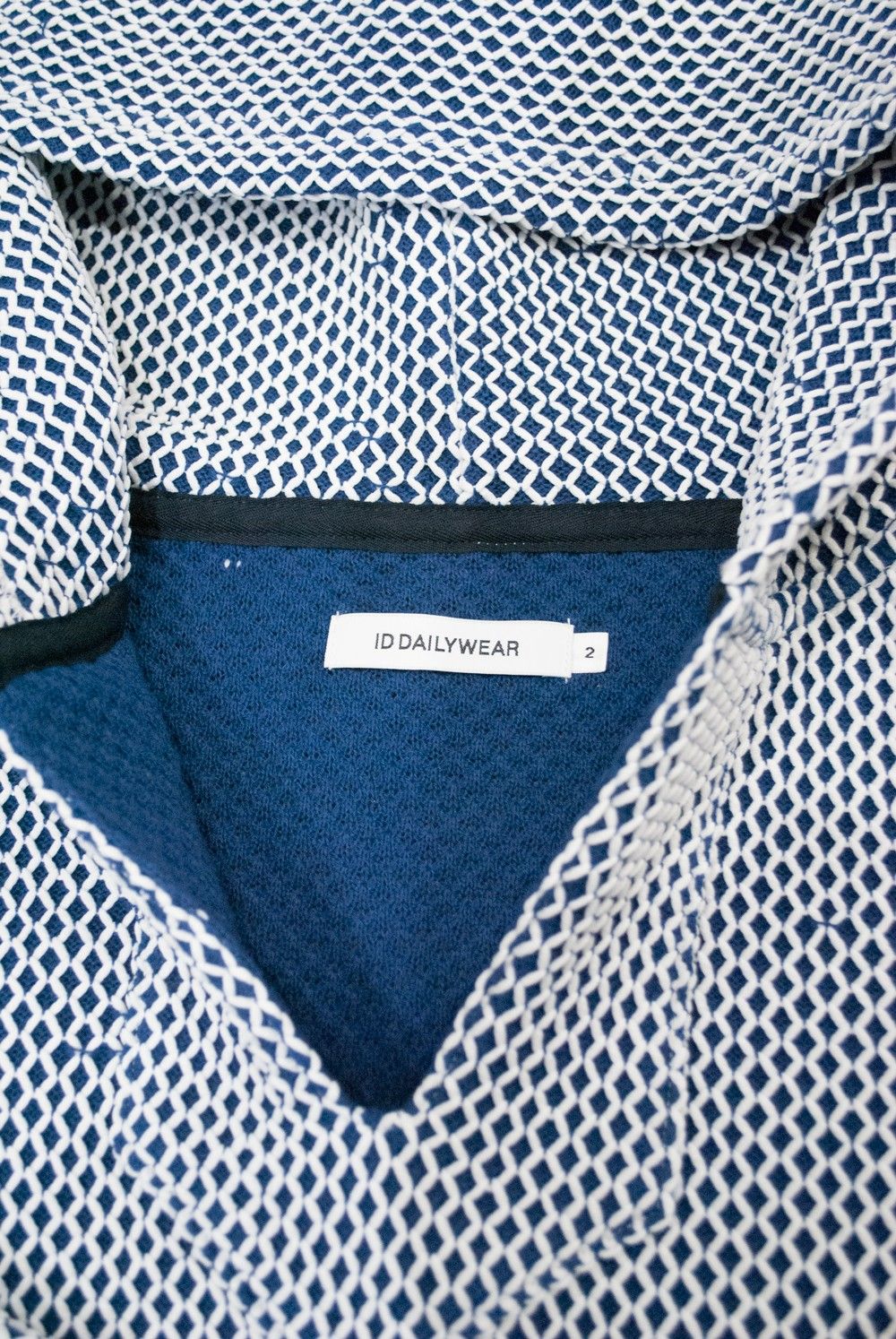 【16SS】二重編みメキシカンパーカ(WHITE)
