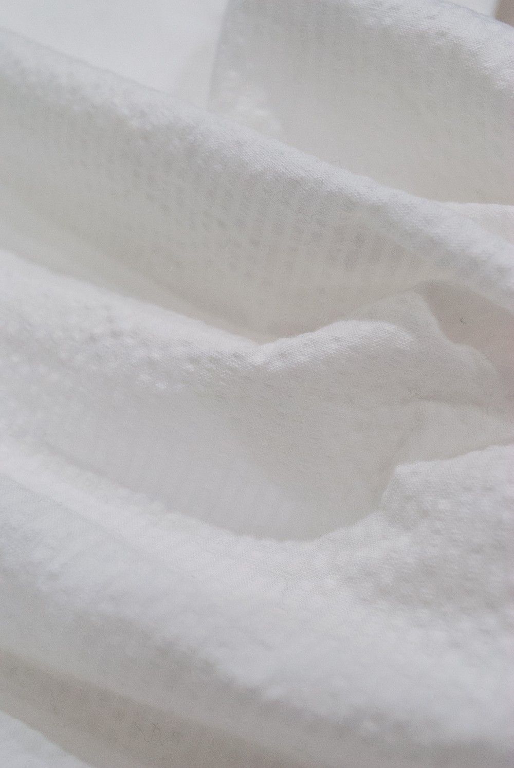 【ラスト1点】【サイズ0】"wok"pajama seersucker(WHITE)【セットアップ】【ユニセックス】