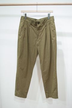 【16SS】TRAVELER TUCK PANTS(KHAKI)