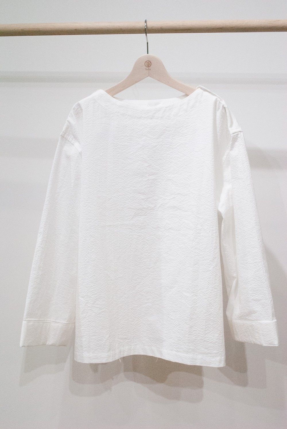 【ラスト1点】【サイズ0】"wok"pajama seersucker(WHITE)【セットアップ】【ユニセックス】