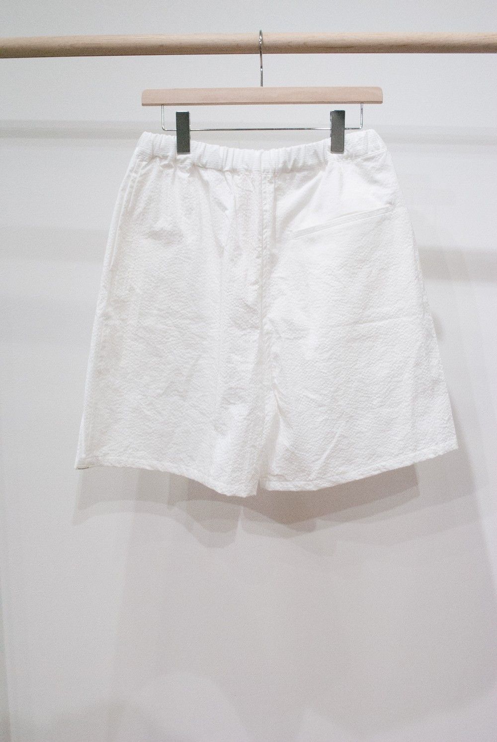 【ラスト1点】【サイズ0】"wok"pajama seersucker(WHITE)【セットアップ】【ユニセックス】