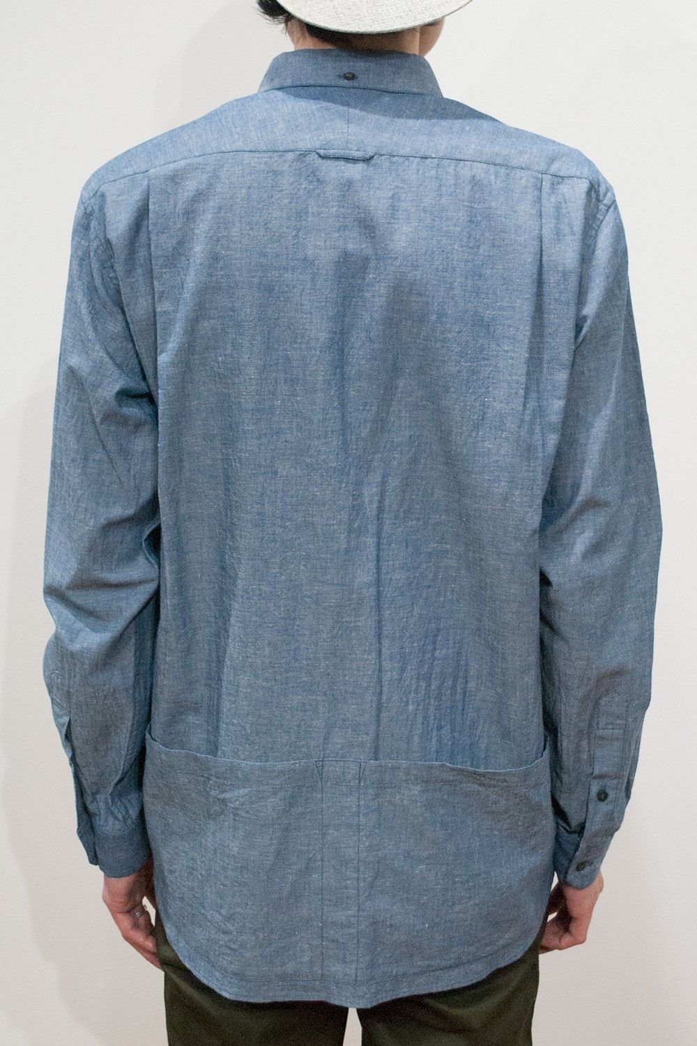 LINEN SUNDAY SHIRTS(DARK SLATE)【一番人気】【ユニセックス】