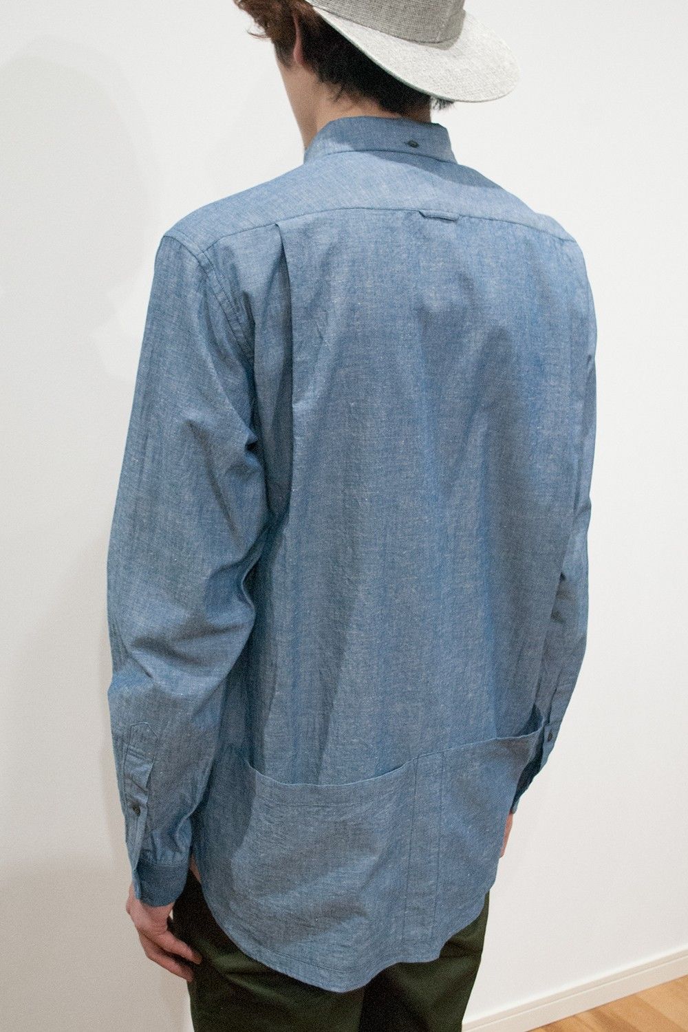 LINEN SUNDAY SHIRTS(DARK SLATE)【一番人気】【ユニセックス】
