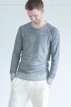 【定番人気】Crew Neck Sweat/クルーネックスウェット(CHARCOAL)