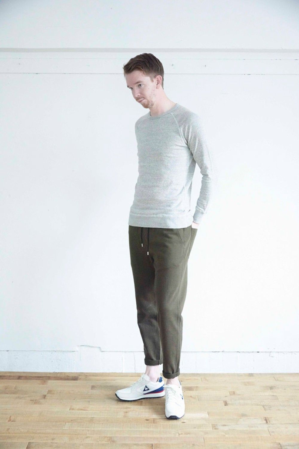 【定番人気】Crew Neck Sweat/クルーネックスウェット(LIGHT GRAY)