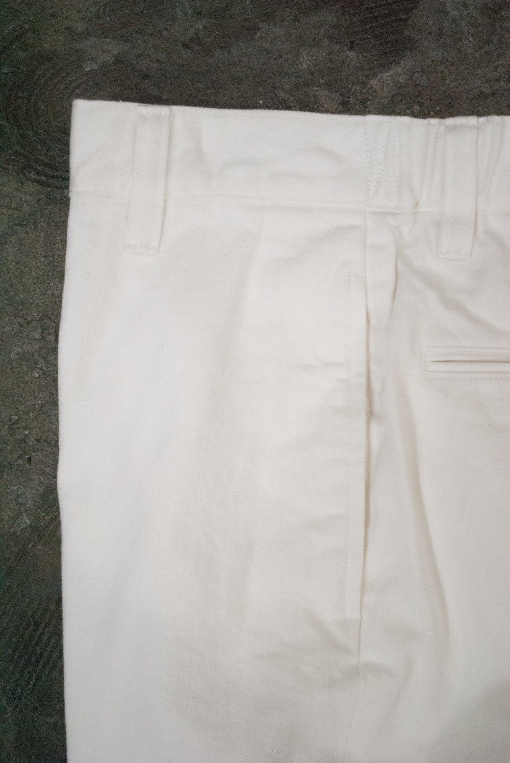 【一番人気】NEW SARROUEL DENIM PANTS/定番サルエルデニム(WHITE)