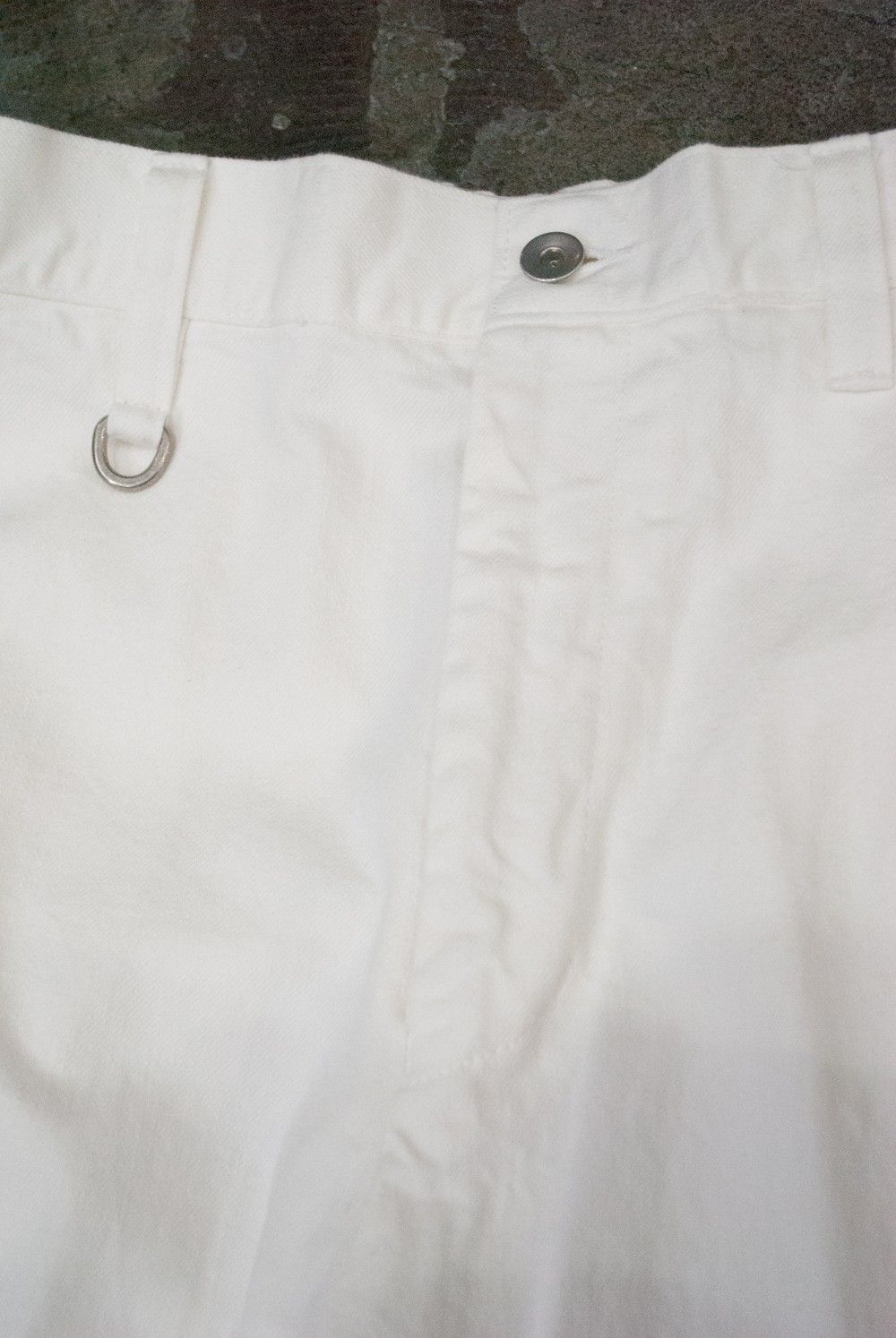 【一番人気】NEW SARROUEL DENIM PANTS/定番サルエルデニム(WHITE)