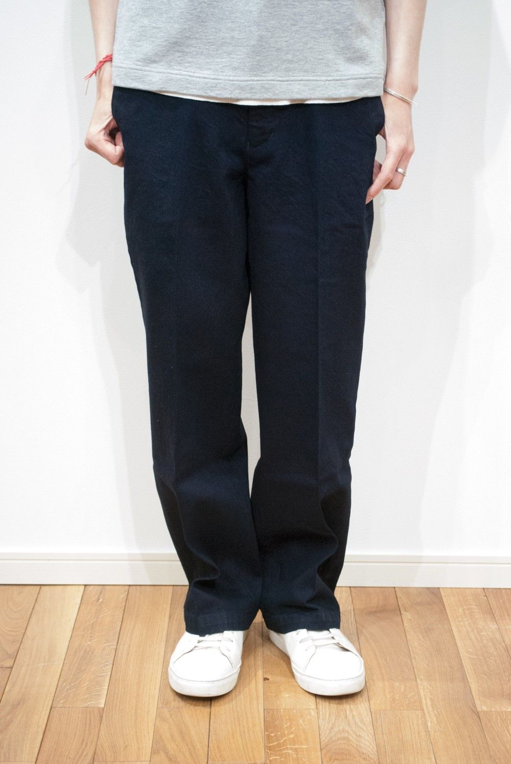 ID DAILYWEAR - 【再入荷】【定番人気】WIDE DENIM PANTS(INDIGO