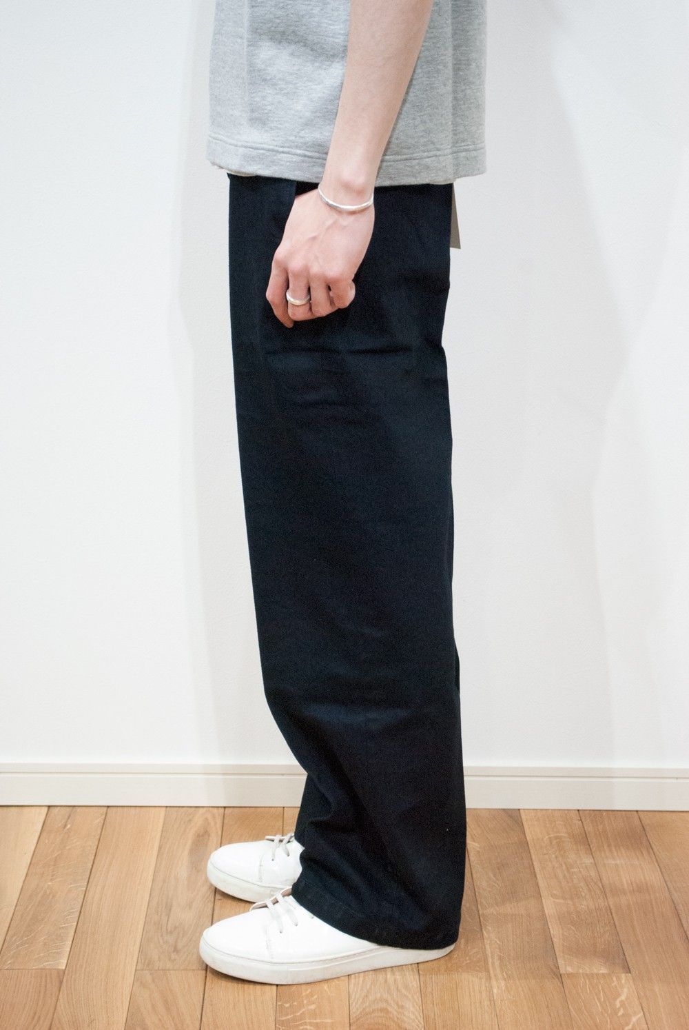 【再入荷】【定番人気】WIDE DENIM PANTS(INDIGO)【ユニセックス】