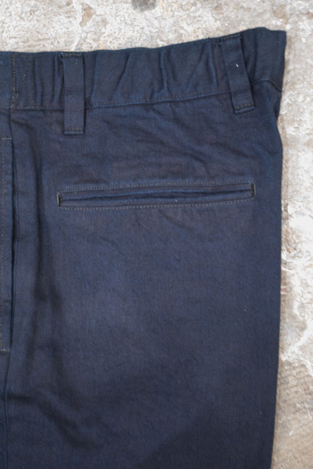 【再入荷】【定番人気】WIDE DENIM PANTS(INDIGO)【ユニセックス】