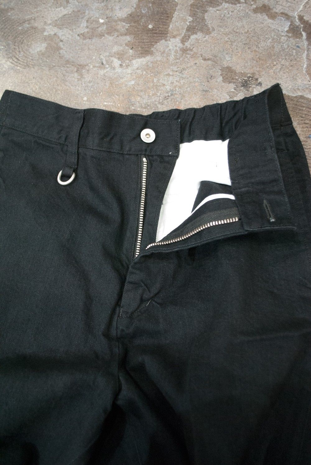 【一番人気】NEW SARROUEL DENIM PANTS/定番サルエルデニム(BLACK)
