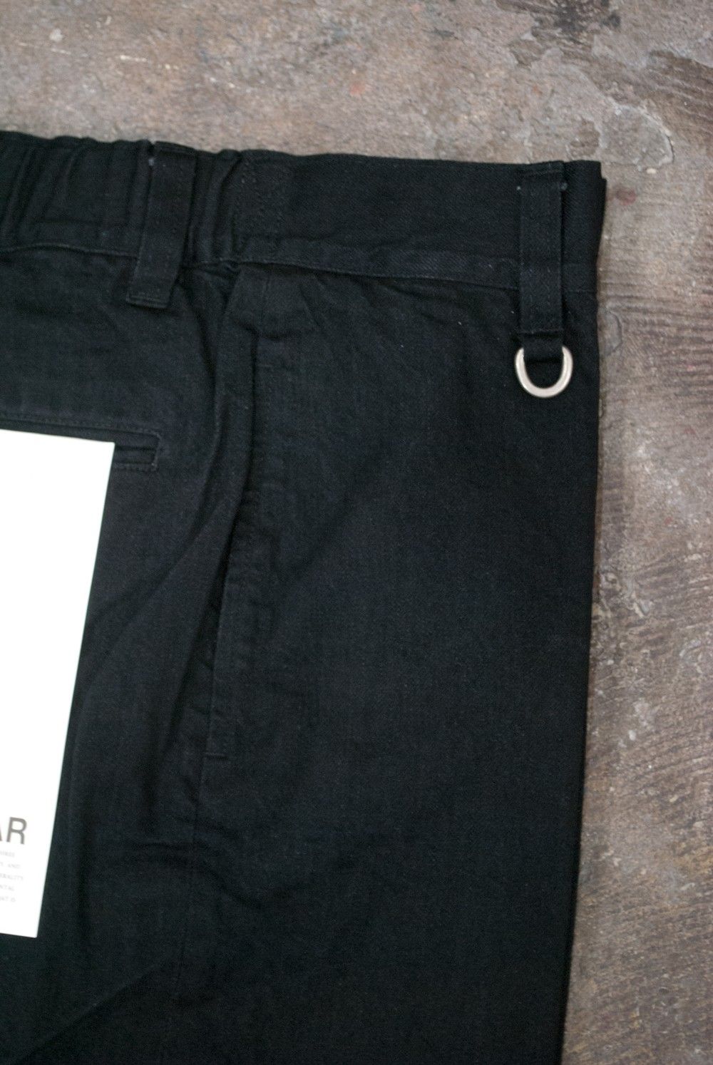 【ラスト1点】【定番人気】WIDE DENIM PANTS(BLACK)【ユニセックス】