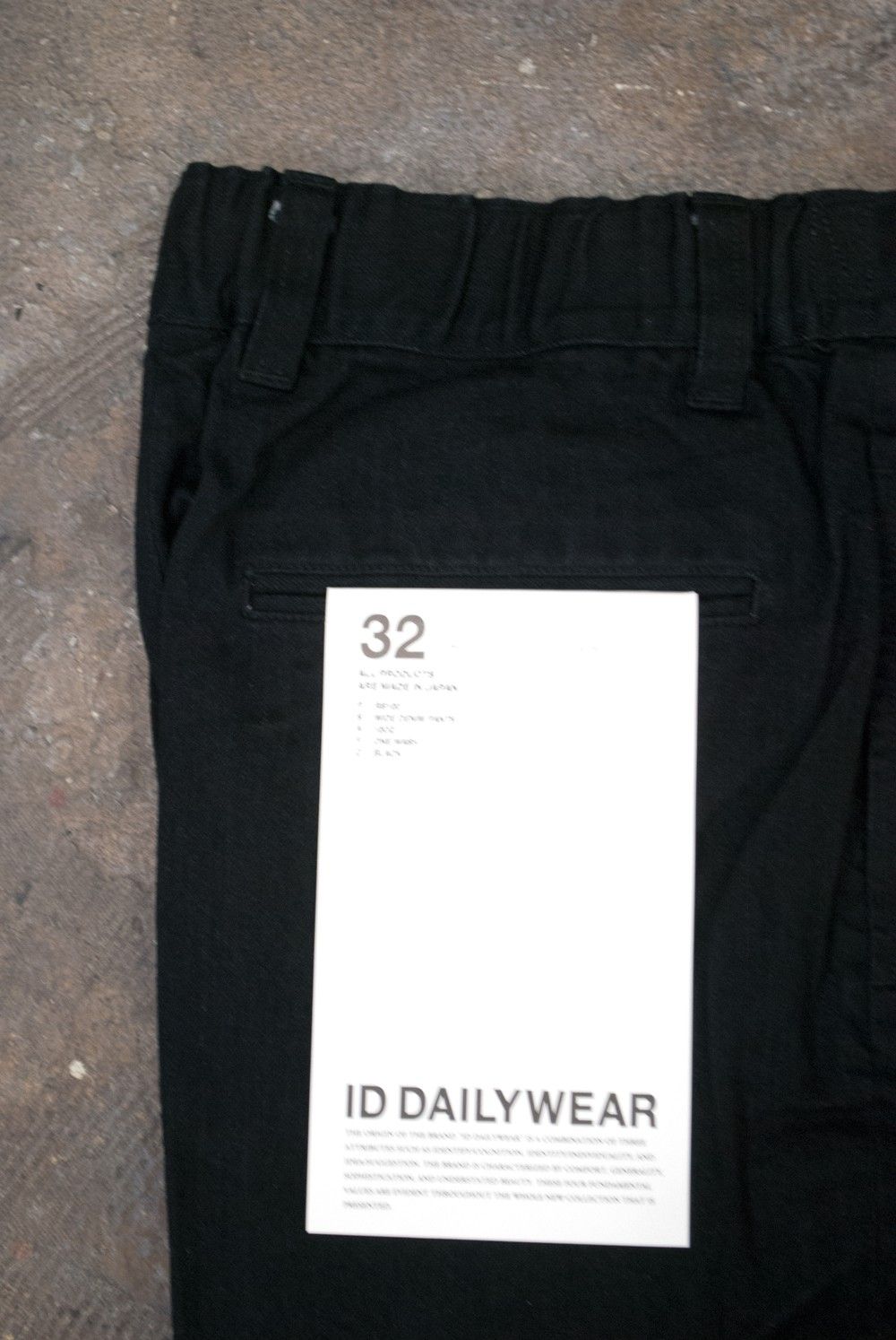 【ラスト1点】【定番人気】WIDE DENIM PANTS(BLACK)【ユニセックス】