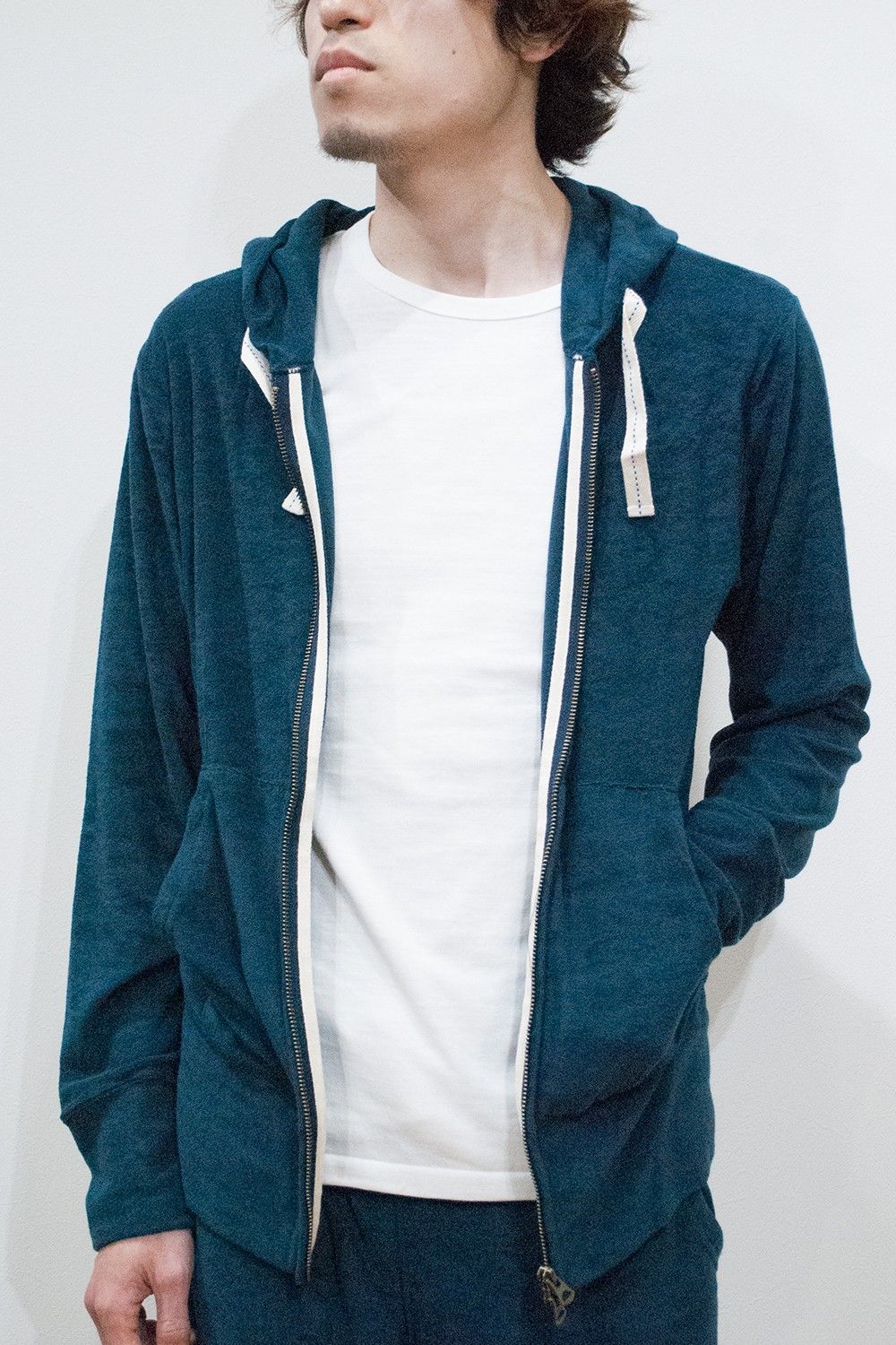 【定番人気】ミニ裏毛セットアップ(NAVY)【ワンマイルウエア】【ユニセックス】