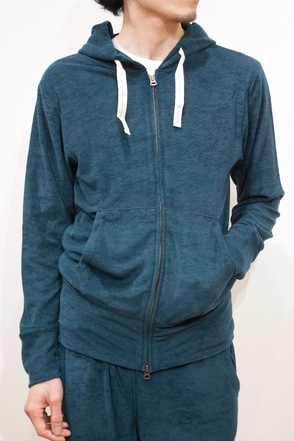 【定番人気】ミニ裏毛セットアップ(NAVY)【ワンマイルウエア】【ユニセックス】
