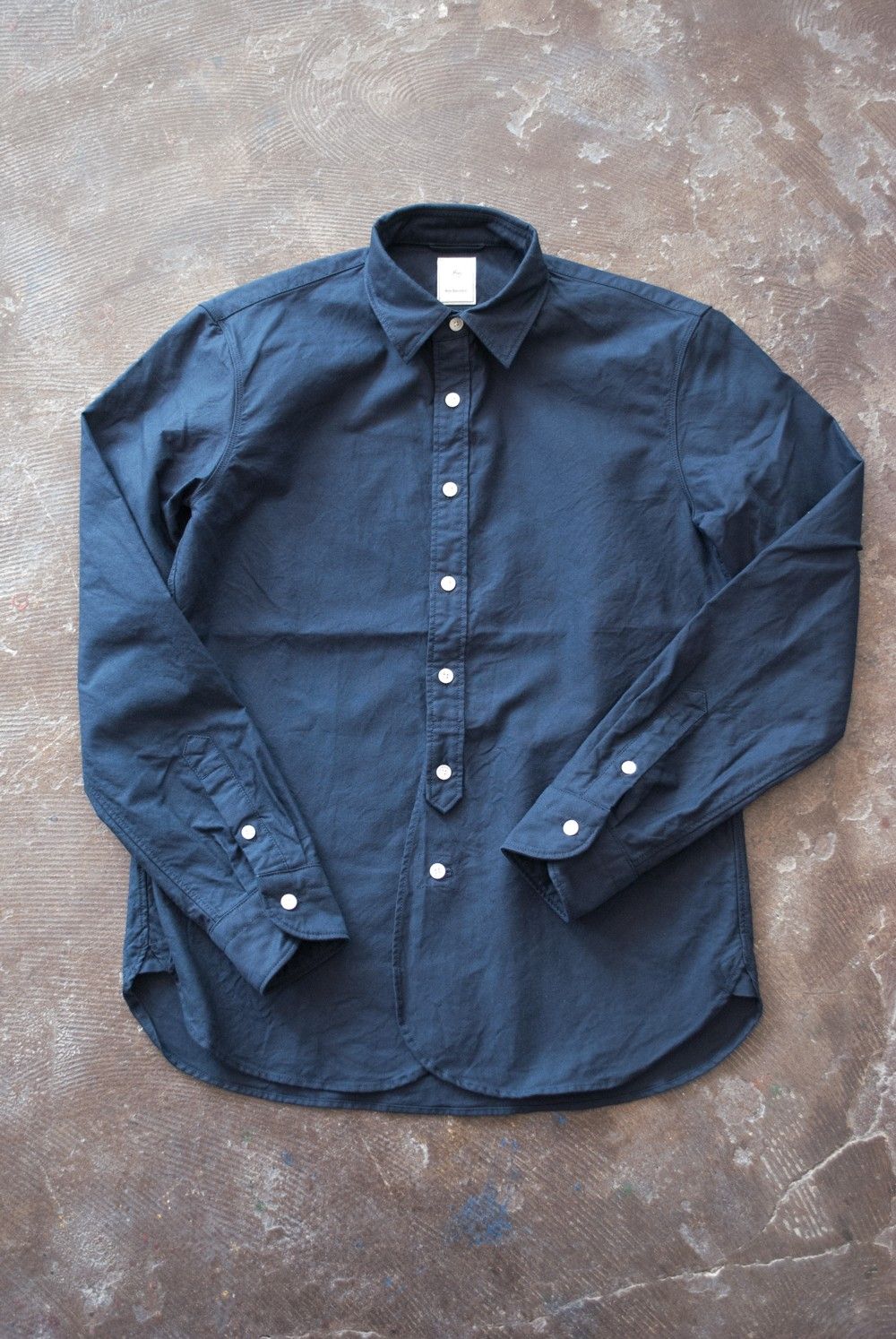 Heavy OX Basic Shirt(NAVY)【ユニセックス】
