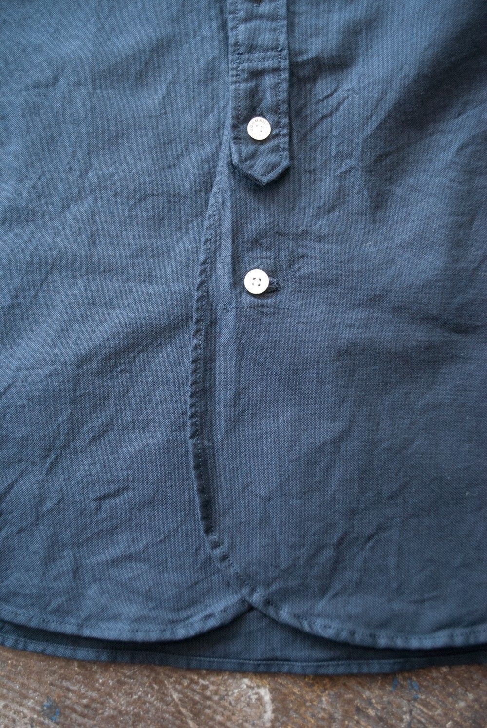 Heavy OX Basic Shirt(NAVY)【ユニセックス】