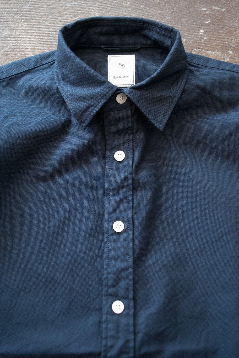 Heavy OX Basic Shirt(NAVY)【ユニセックス】