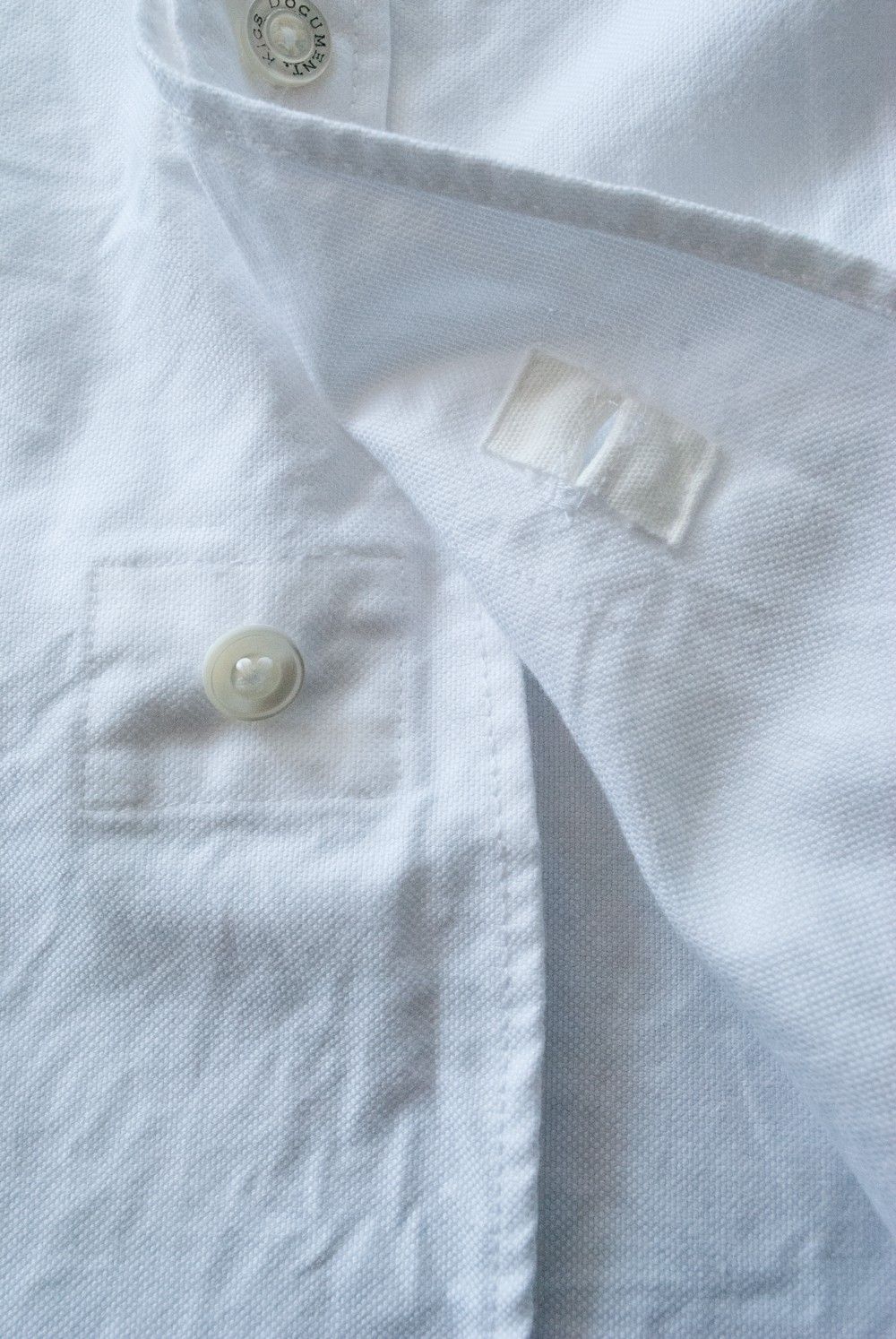 【一番人気】Heavy OX Basic Shirt(WHITE)【ユニセックス】