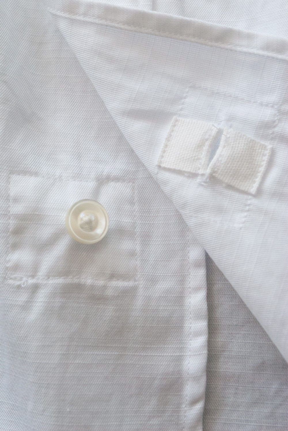 Premium Cotton Basic Shirt(WHITE)【ユニセックス】