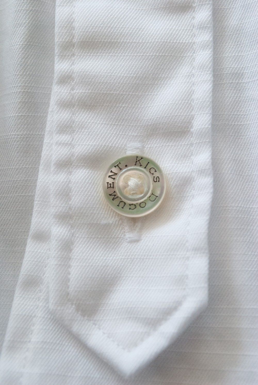 Premium Cotton Basic Shirt(WHITE)【ユニセックス】