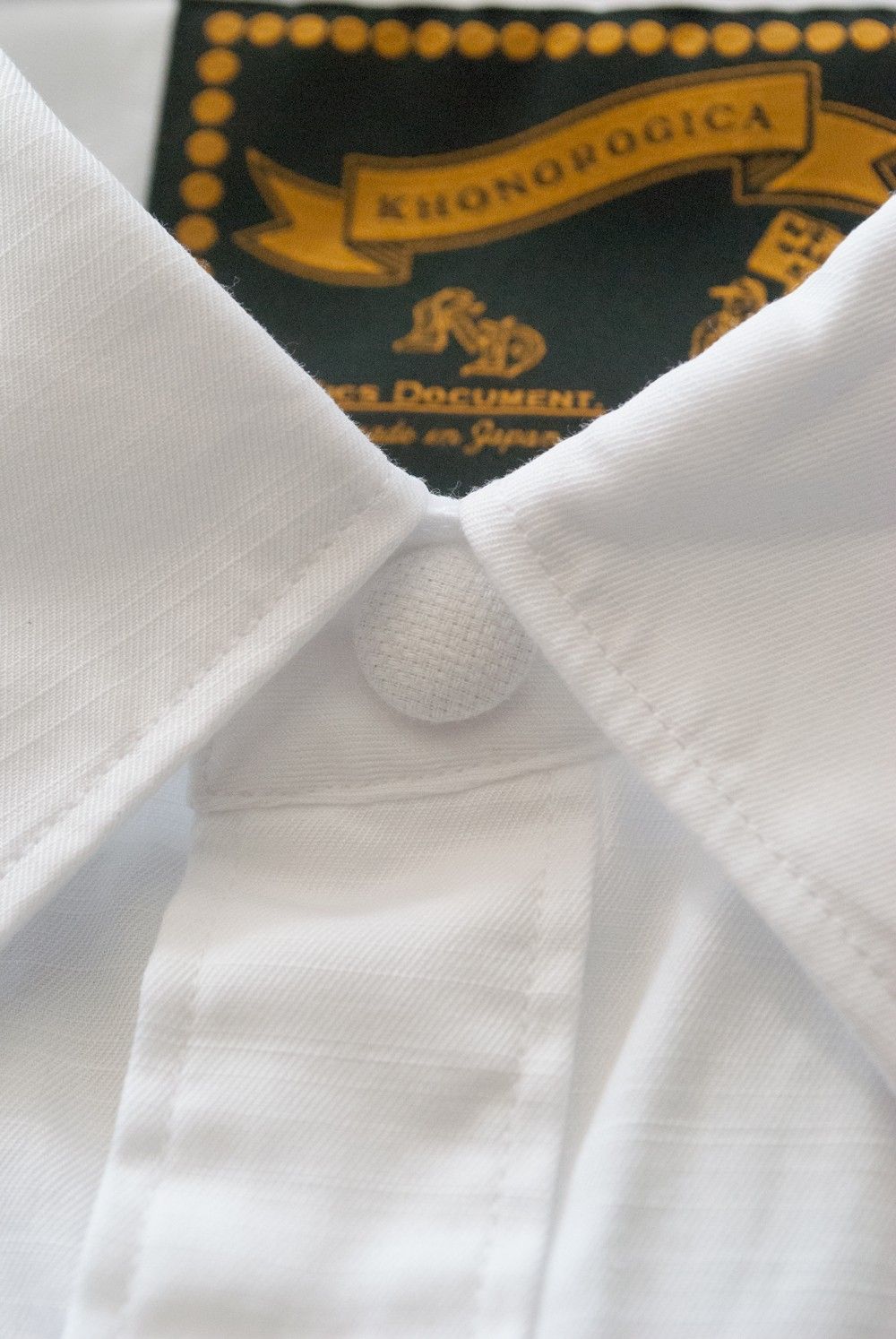 Premium Cotton Basic Shirt(WHITE)【ユニセックス】