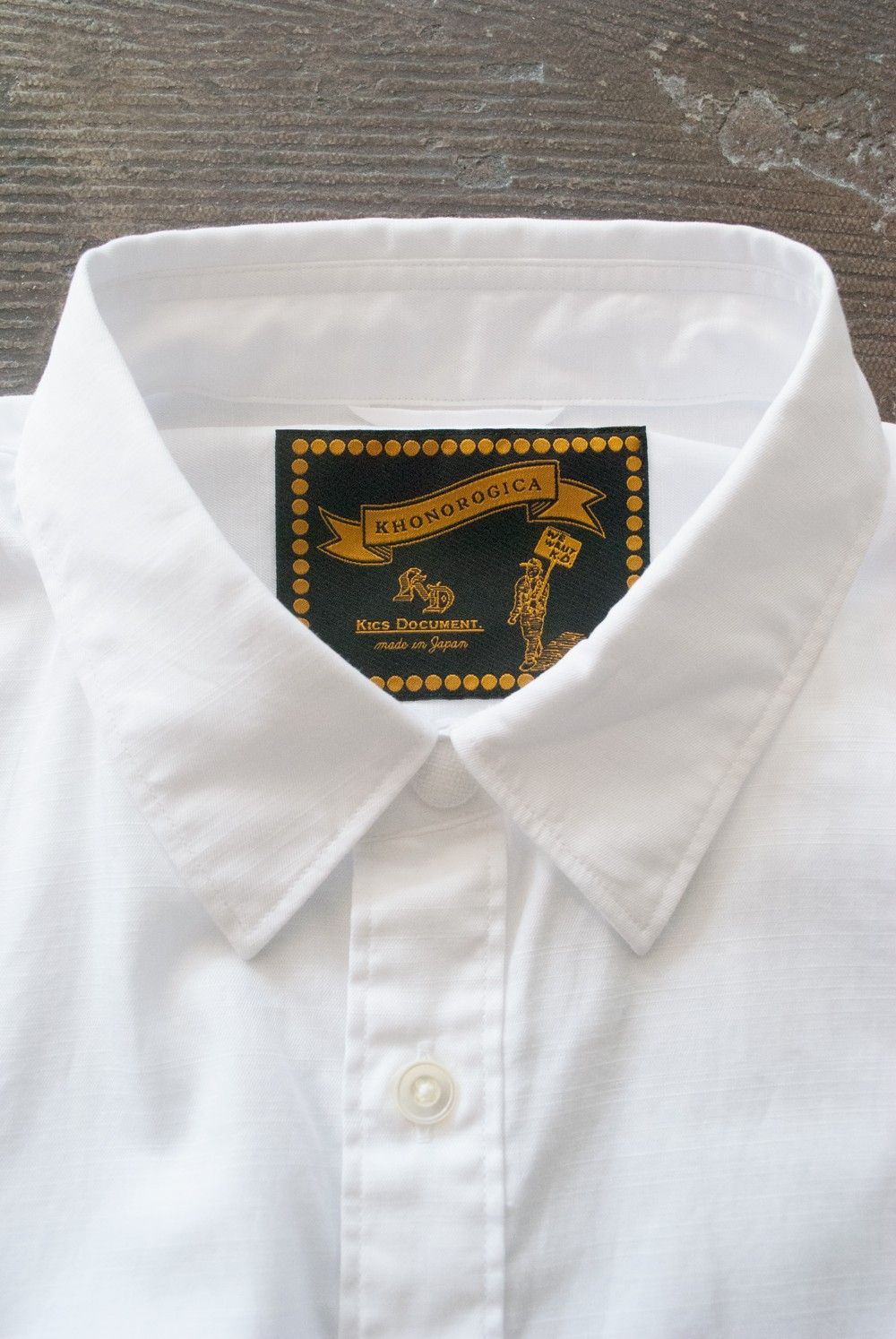 Premium Cotton Basic Shirt(WHITE)【ユニセックス】