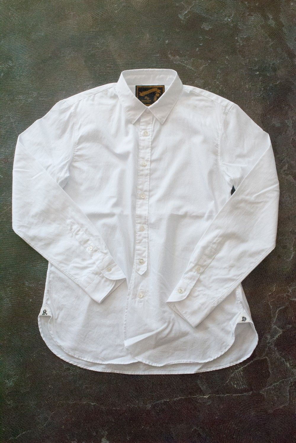 Premium Cotton Basic Shirt(WHITE)【ユニセックス】