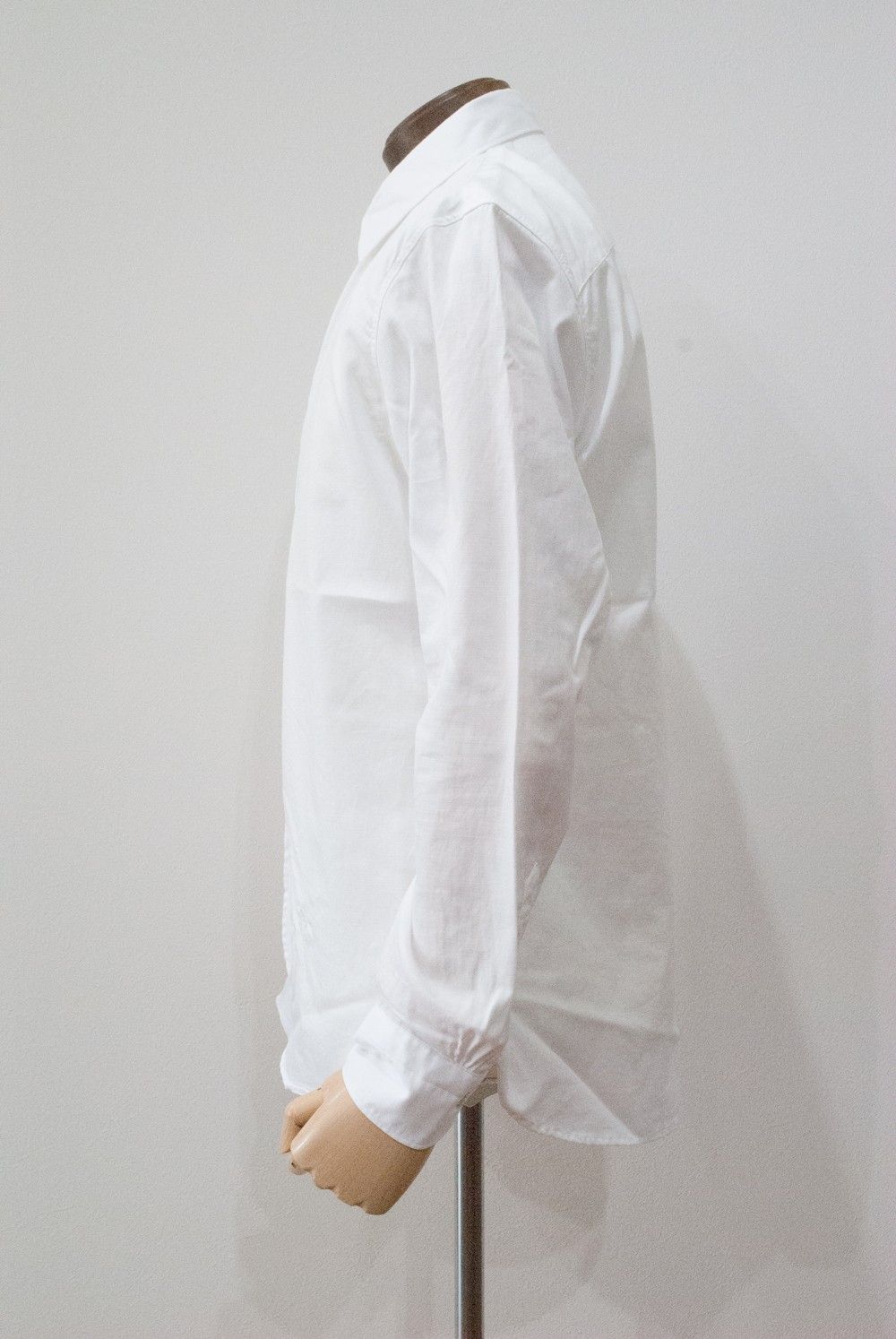 Premium Cotton Basic Shirt(WHITE)【ユニセックス】