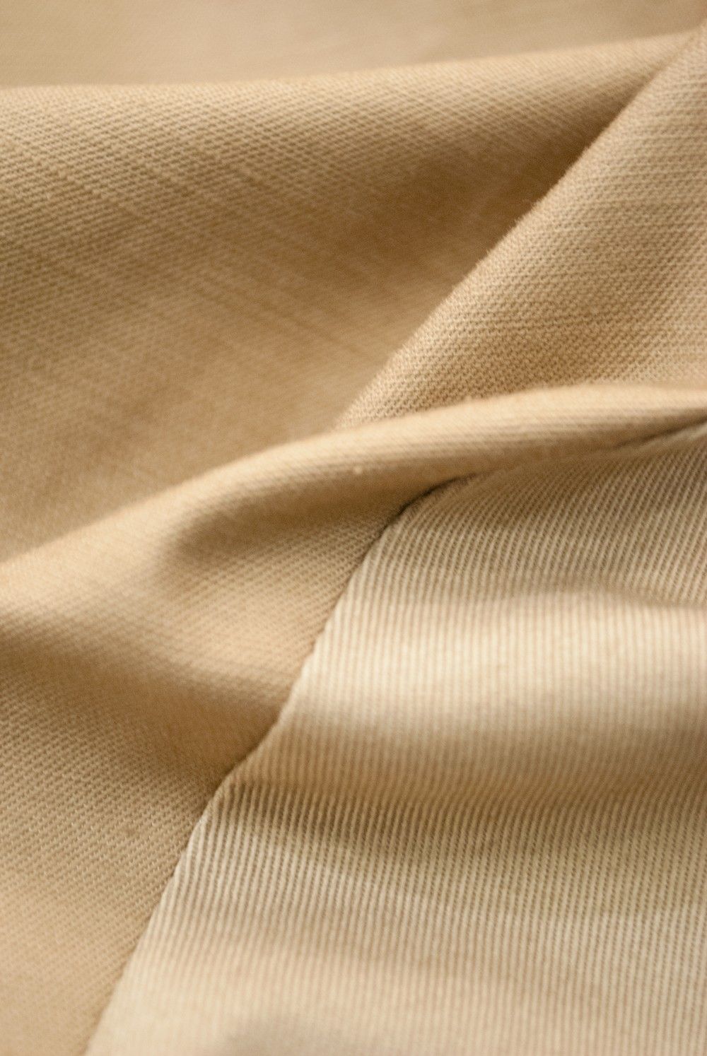 【ラスト1点】Bi Color Double Tuck Pants(BEIGE)【ユニセックス】