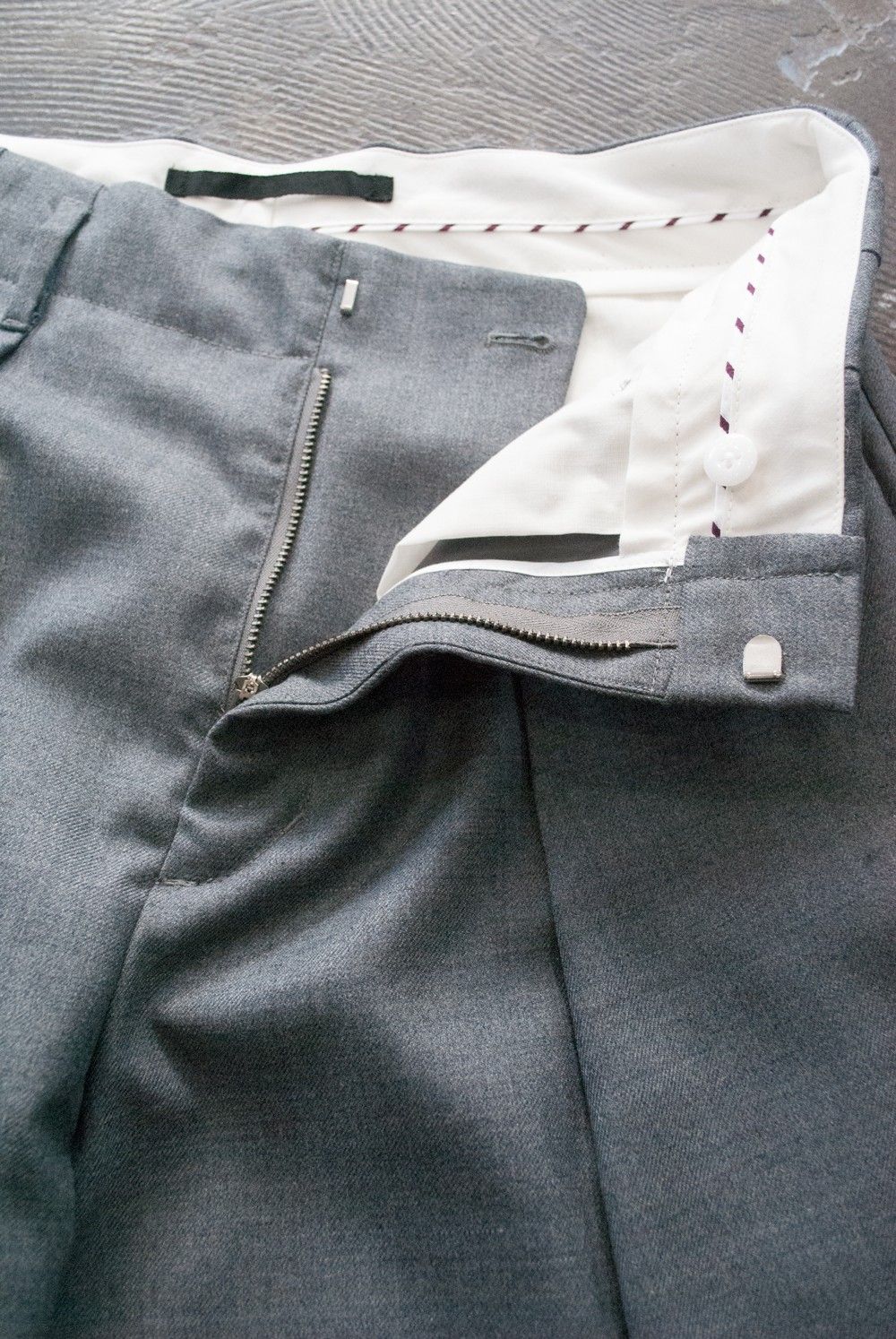 【ラスト1点】【レディースサイズ】【16AW】Milled Wool Double Tuck Pants【ユニセックス】