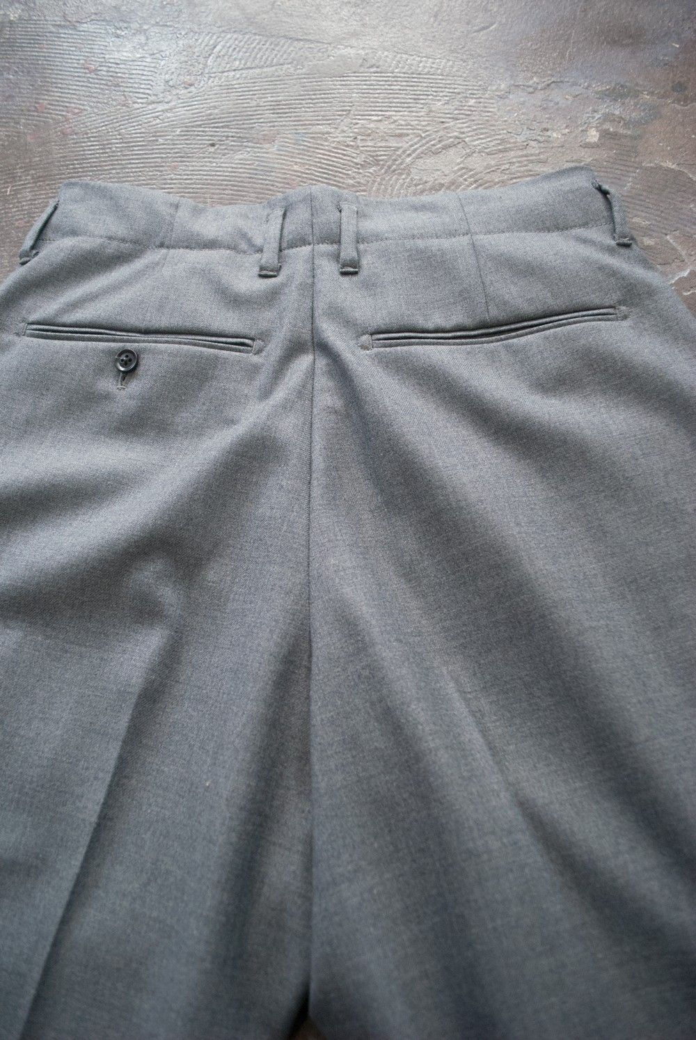 【ラスト1点】【レディースサイズ】【16AW】Milled Wool Double Tuck Pants【ユニセックス】
