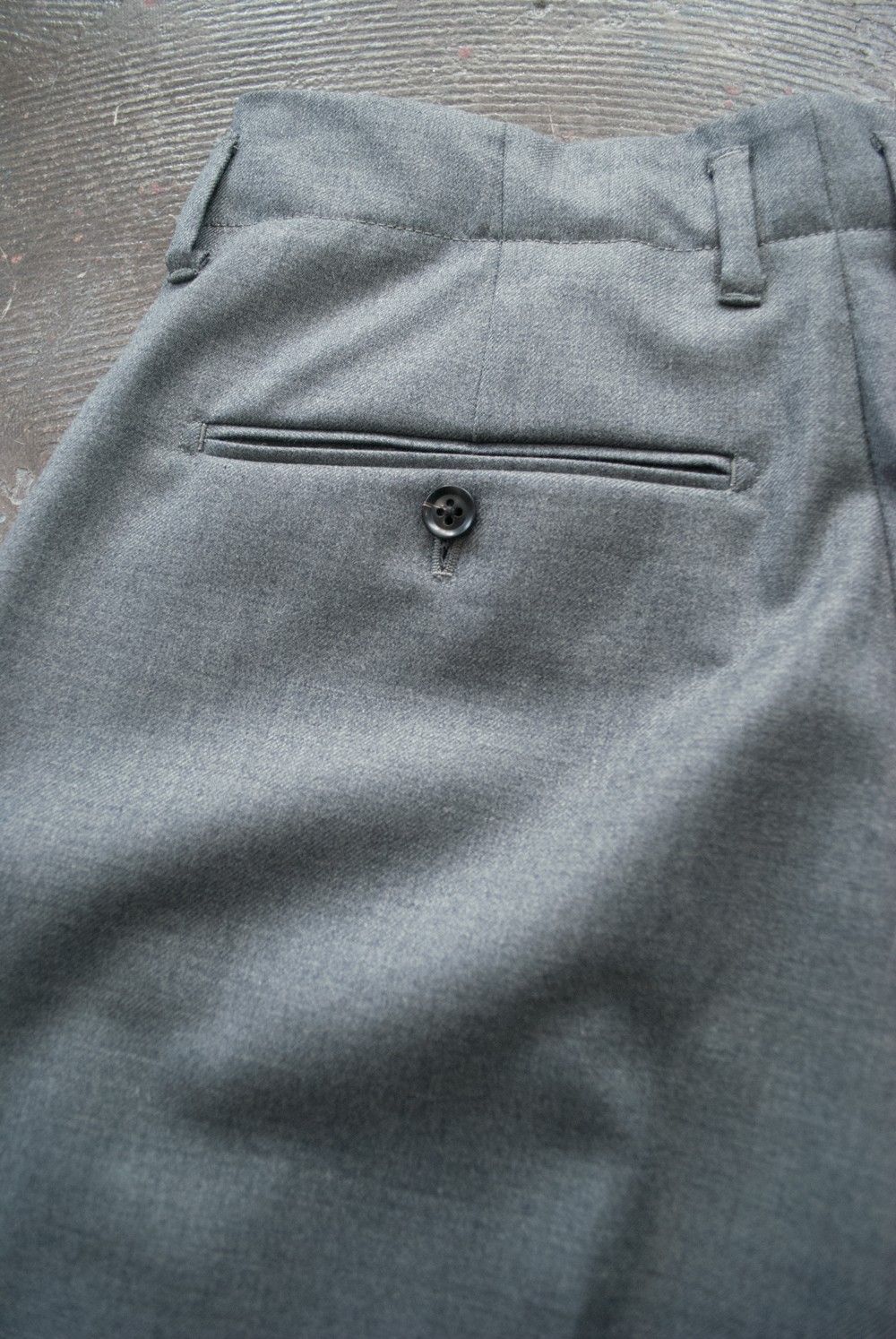 【ラスト1点】【レディースサイズ】【16AW】Milled Wool Double Tuck Pants【ユニセックス】