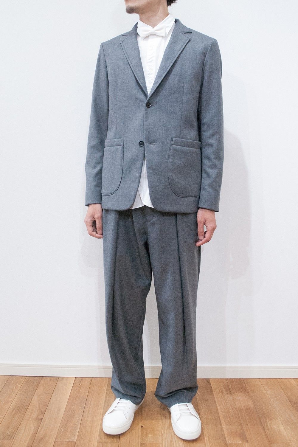 【ラスト1点】【レディースサイズ】【16AW】Milled Wool Double Tuck Pants【ユニセックス】