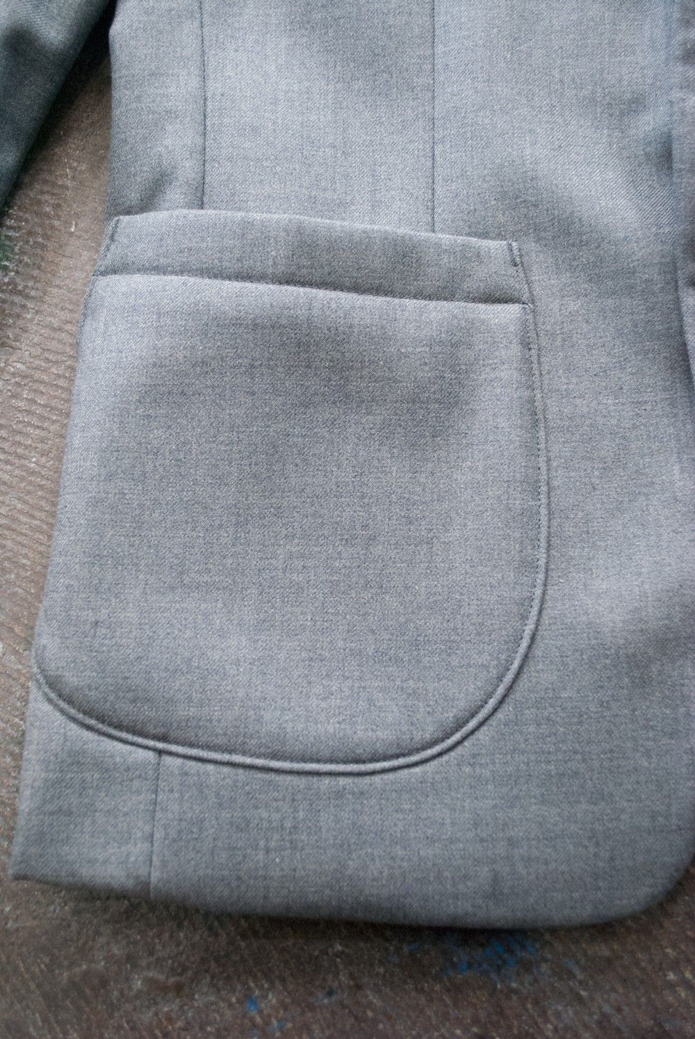 【ラスト1点】Milled Wool Padded Jacket【セットアップ着用可】