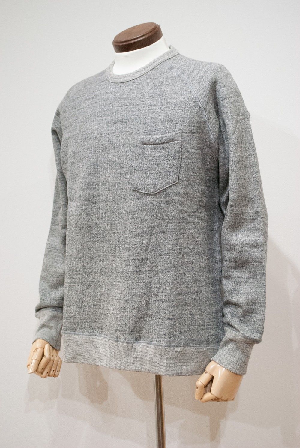 【ラスト1点】【定番人気】 Crew Neck Sweat(CHARCOAL)