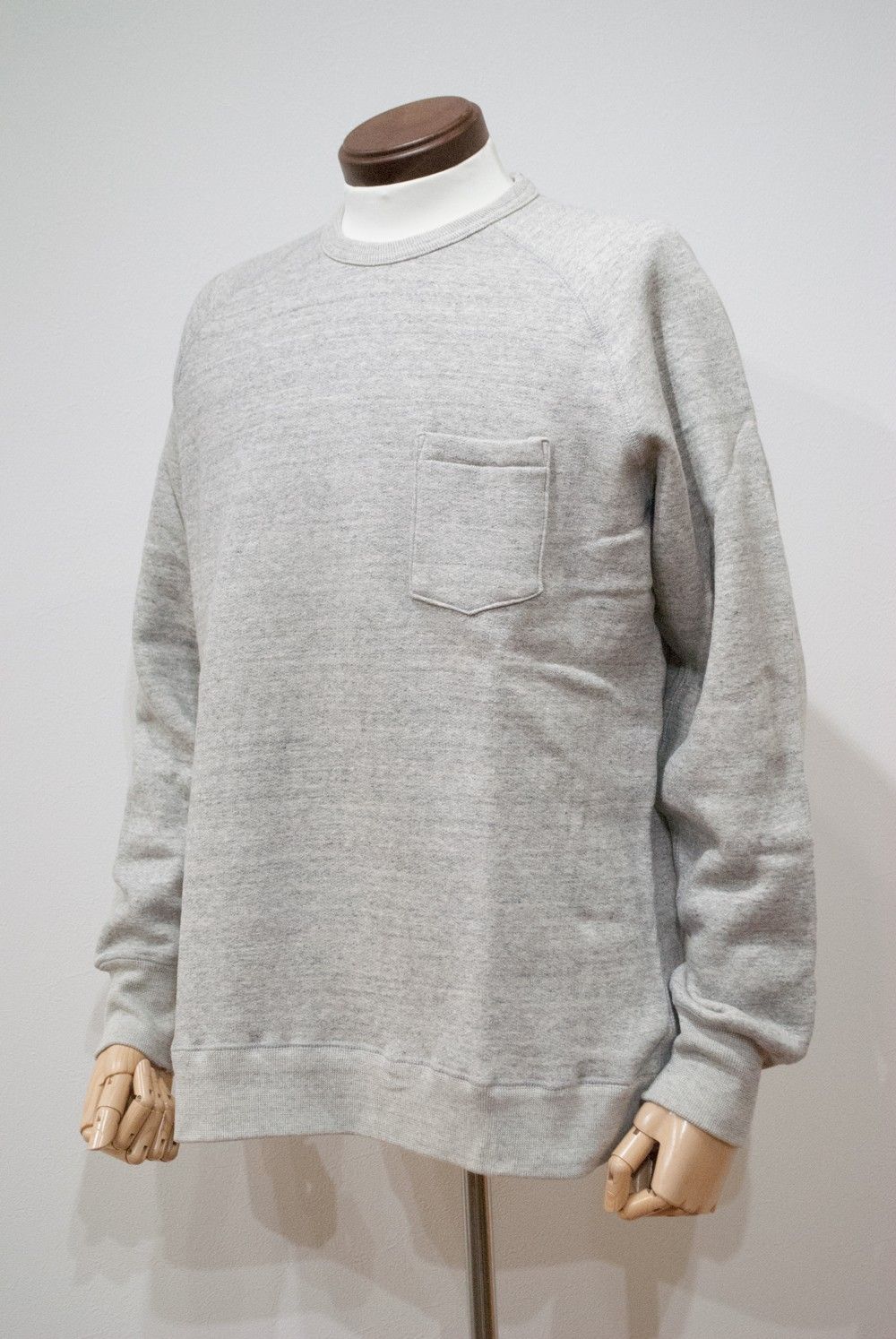 【ラスト1点】【定番人気】 Crew Neck Sweat(LIGHT GRAY)