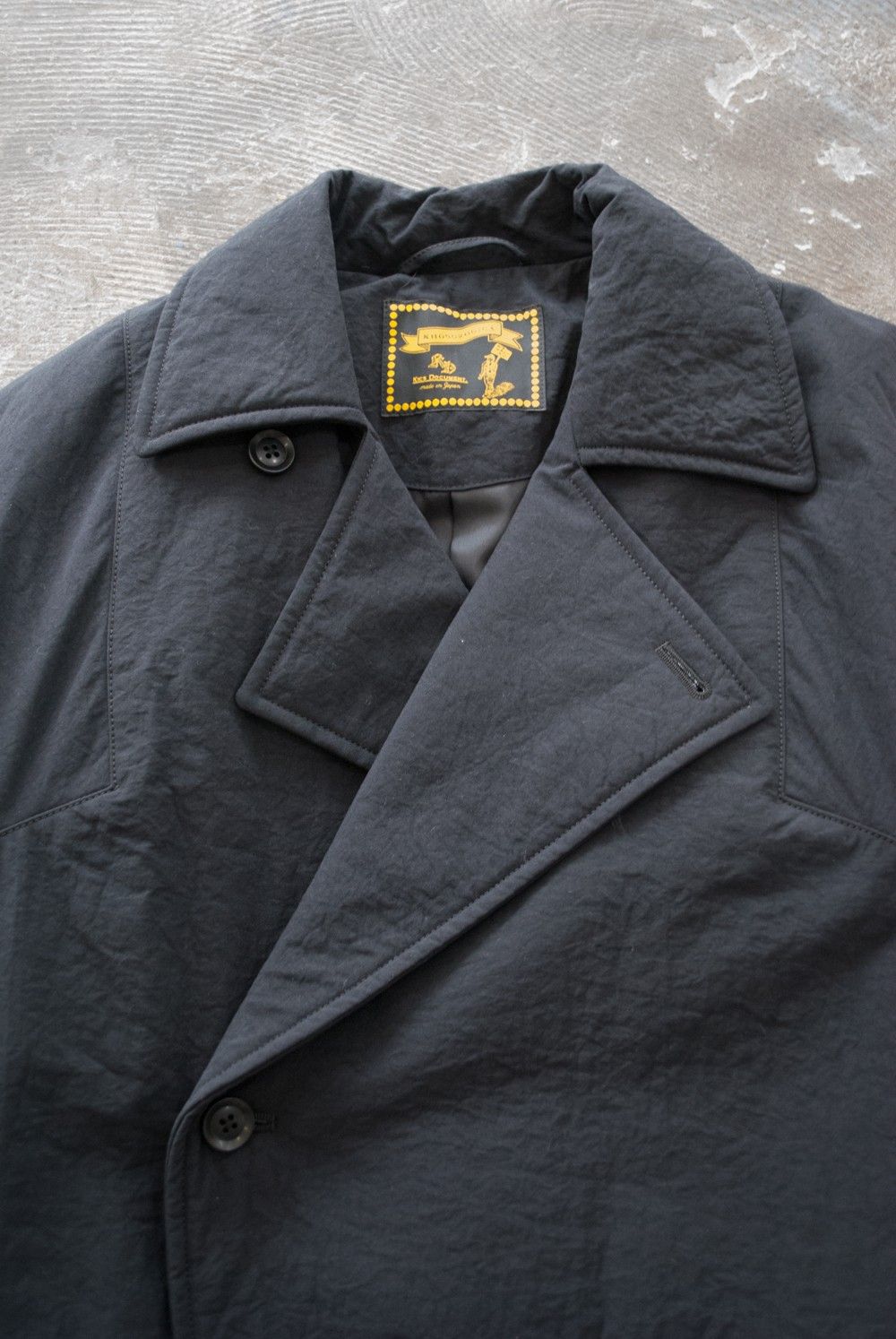 【ラスト1点】【16AW】VINTAGE NY OX PADDED COAT(BLACK)【ユニセックス】