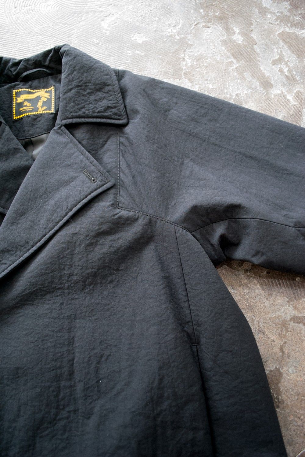 【ラスト1点】【16AW】VINTAGE NY OX PADDED COAT(BLACK)【ユニセックス】