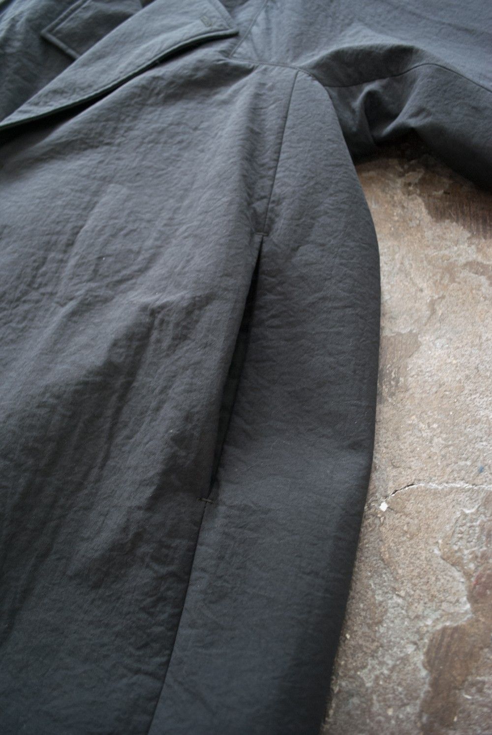 【ラスト1点】【16AW】VINTAGE NY OX PADDED COAT(BLACK)【ユニセックス】