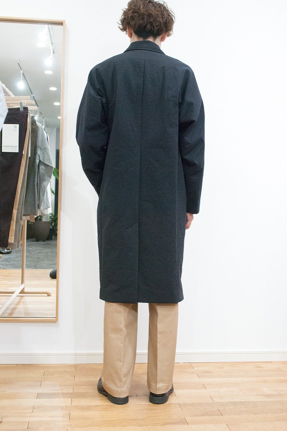 【ラスト1点】【16AW】VINTAGE NY OX PADDED COAT(BLACK)【ユニセックス】
