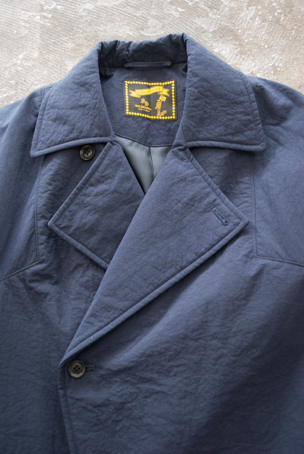 【16AW】VINTAGE NY OX PADDED COAT(NAVY)【ユニセックス】