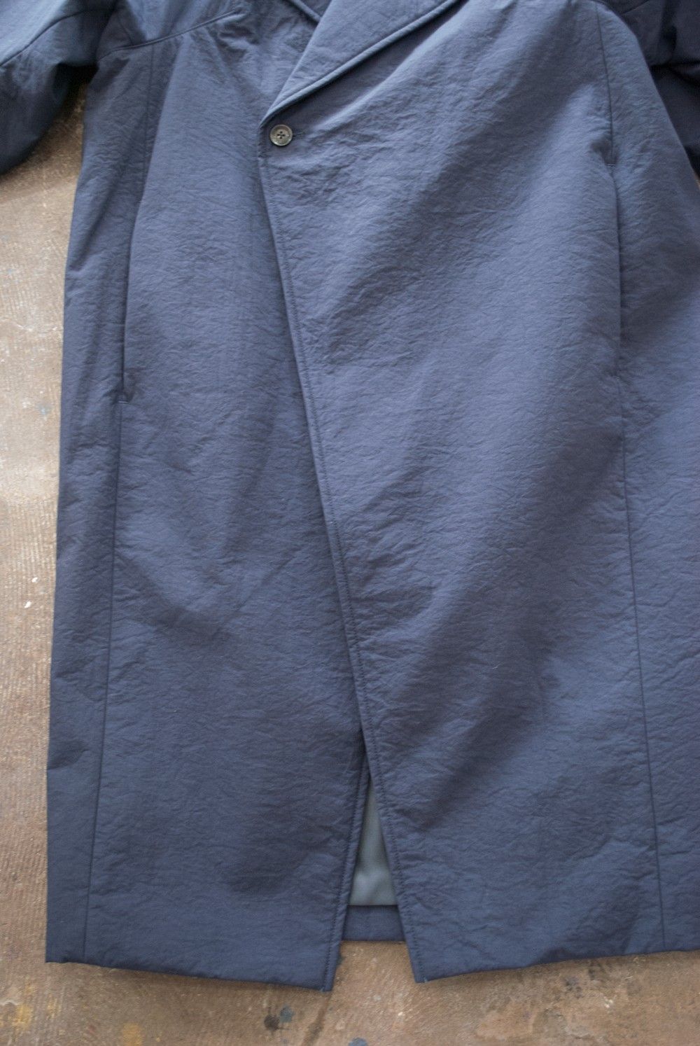 【16AW】VINTAGE NY OX PADDED COAT(NAVY)【ユニセックス】