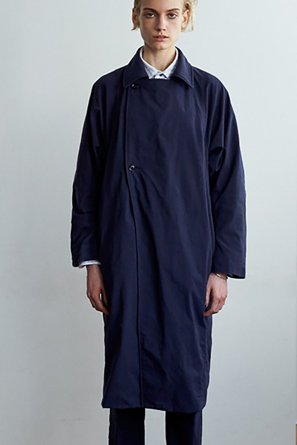 【16AW】VINTAGE NY OX PADDED COAT(NAVY)【ユニセックス】