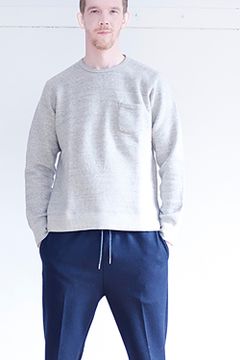 【ラスト1点】【定番人気】 Crew Neck Sweat(LIGHT GRAY)
