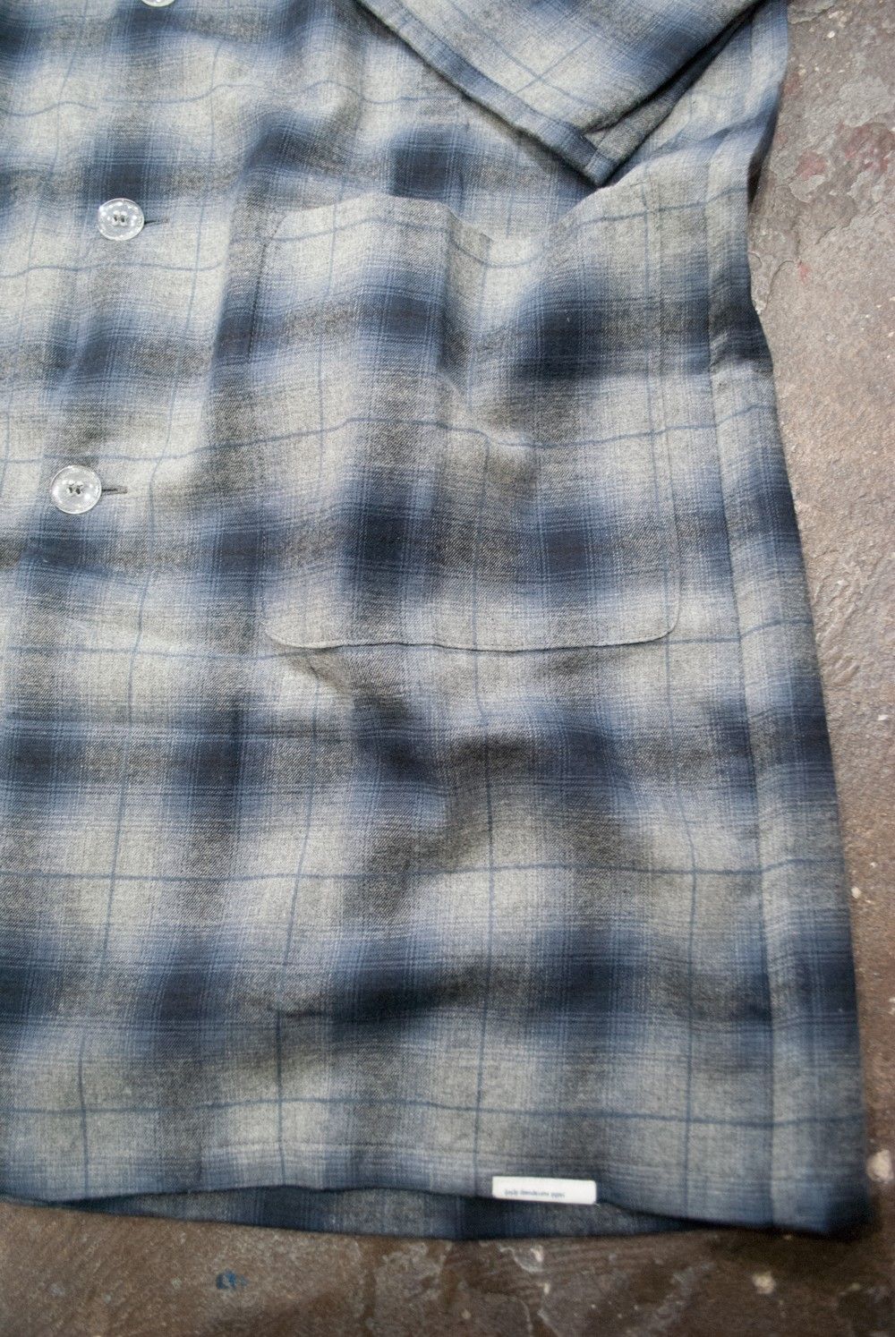 【ラスト1点】"day long"pajama(NAVY Ombre Check)【セットアップ】【ユニセックス】