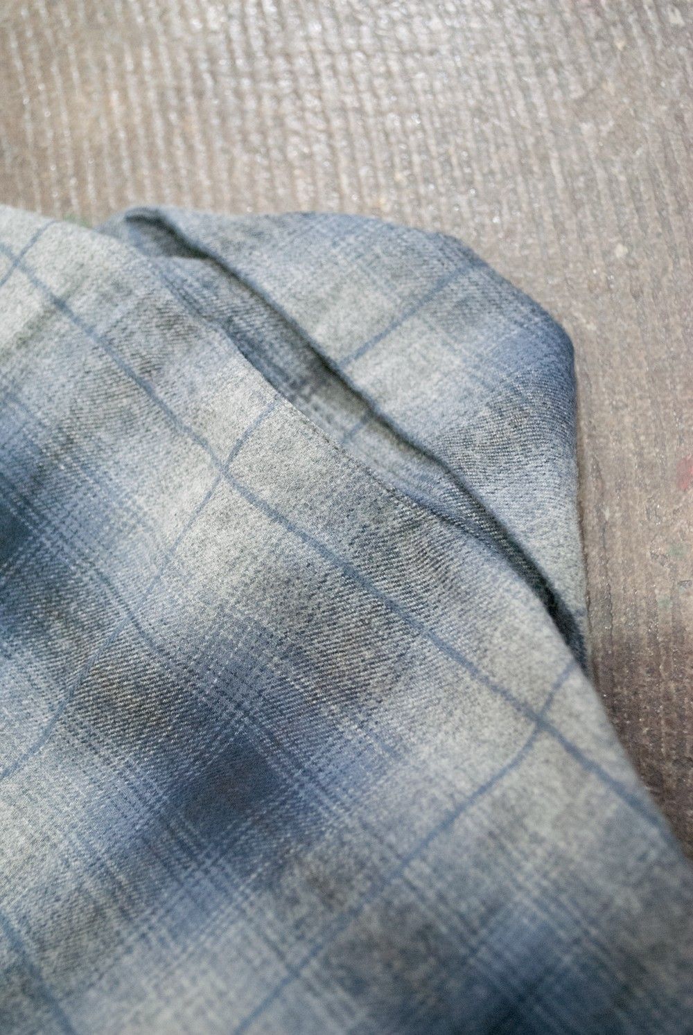 【ラスト1点】"day long"pajama(NAVY Ombre Check)【セットアップ】【ユニセックス】